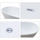 Акриловая ванна 169x87 см Vincea VBT-204