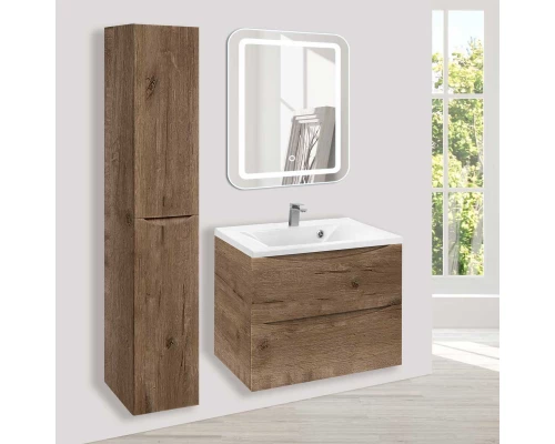 Комплект мебели дуб винтаж 65 см Vincea Mia VMC-2MA650VO + VCB-3M650W + VLM-2D550