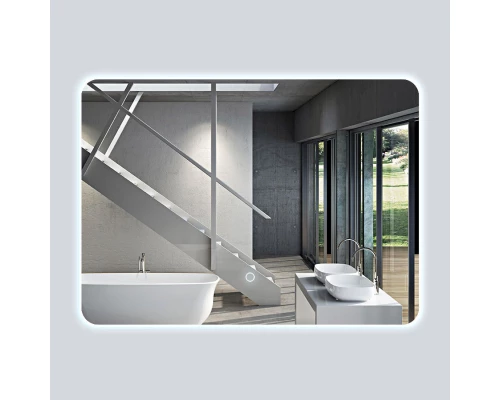 Комплект мебели дуб табачный 81,5 см Vincea Gio VMC-2G800TO + VBS-13980 + VLM-2I800