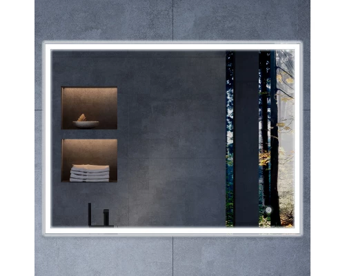 Комплект мебели дуб табачный 80 см Vincea Chiara VMC-2C800TO + VCB-13800G + VLM-3VN800