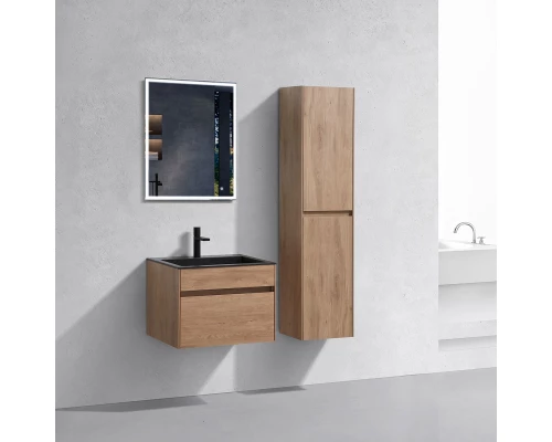 Комплект мебели натуральный дуб 60 см Vincea Chiara VMC-2C600NO + VCB-13600B + VLM-3VN600