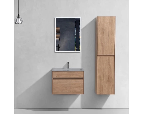 Комплект мебели натуральный дуб 60 см Vincea Chiara VMC-2C600NO + VCB-13600G + VLM-3VN600