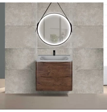 Комплект мебели темный дуб 59,4 см Vincea Paola VMC-2P600RW + VCB-2VP600G + VLM-2N700+