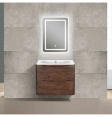 Комплект мебели темный дуб 59,4 см Vincea Paola VMC-2P600RW + VCB-2VP600W + VLM-2D550