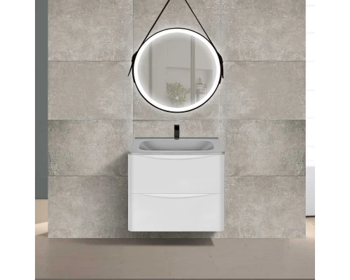 Тумба белый глянец 58,9 см Vincea Paola VMC-2P600GW