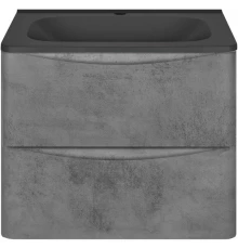 Тумба с раковиной бетон 59,4 см Vincea Paola VMC-2P600BT + VCB-2VP600B