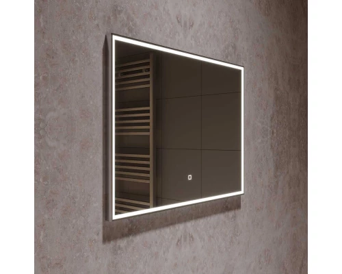 Комплект мебели бетон 81 см Vincea Norma VMC-2N800BT + VCB-2N800W + VLM-2B800