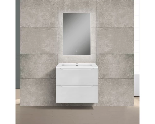 Комплект мебели белый глянец 61 см Vincea Norma VMC-2N600GW + VCB-2N600W + VLM-2J600