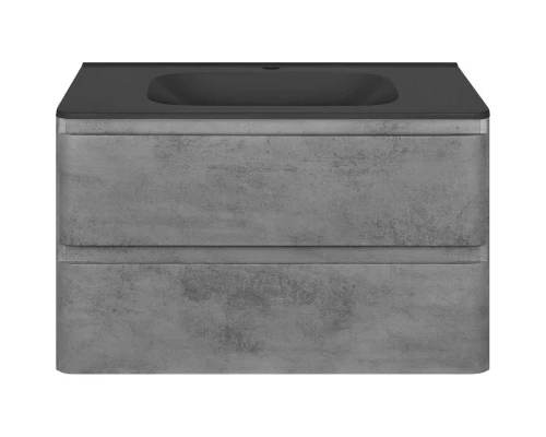 Комплект мебели бетон 79,4 см Vincea Vico VMC-2V800BT + VCB-2VP800B + VLM-2N700+