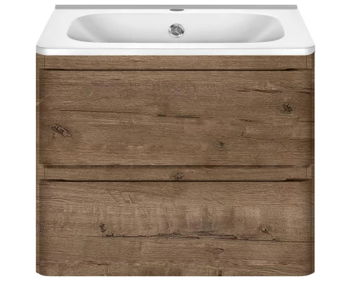 Тумба с раковиной дуб винтаж 59,4 см Vincea Vico VMC-2V600VO + VCB-2VP600W