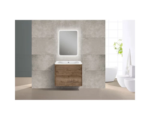 Тумба с раковиной дуб винтаж 59,4 см Vincea Vico VMC-2V600VO + VCB-2VP600W