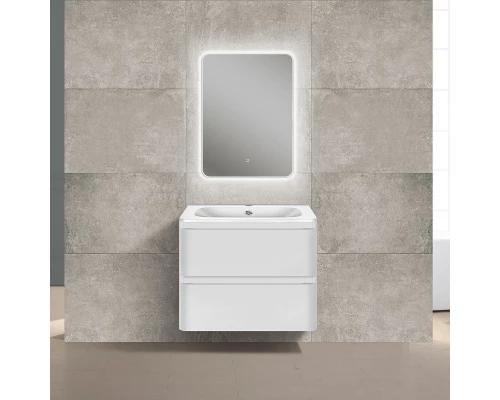 Комплект мебели белый глянец 59,4 см Vincea Vico VMC-2V600GW + VCB-2VP600W + VLM-2A685