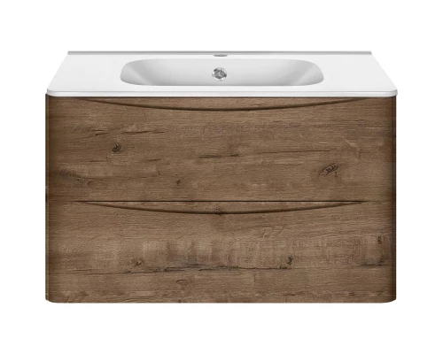 Комплект мебели дуб винтаж 79,4 см Vincea Paola VMC-2P800VO + VCB-2VP800W + VLM-2A800