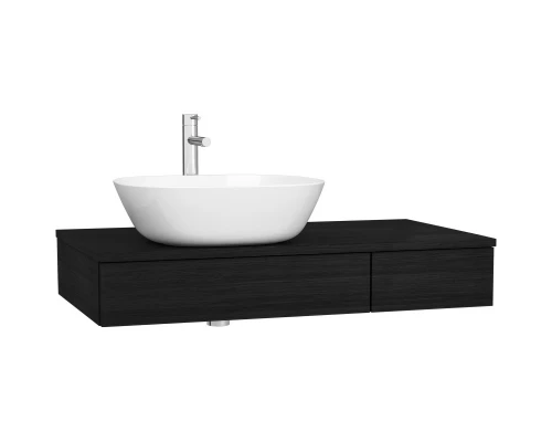 Тумба черный дуб 90 см L VitrA Origin 65673