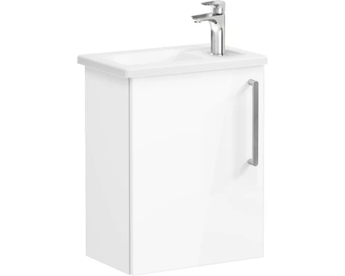 Тумба с раковиной белый глянец 45 см L VitrA Root 66342