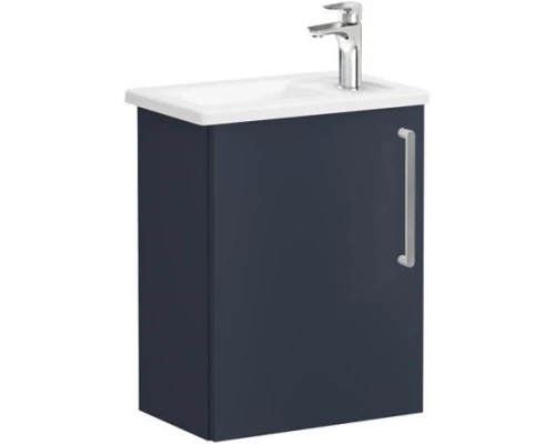 Тумба с раковиной темно-синий матовый 45 см L VitrA Root 68060