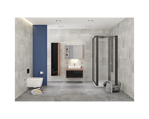 Тумба черный/сливовое дерево 79 см Vitra Metropole 58187