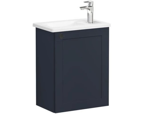Тумба с раковиной темно-синий матовый 45 см R Vitra Root Classic 68615