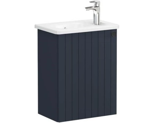 Тумба с раковиной темно-синий матовый 45,5 см L Vitra Root Groove 69196