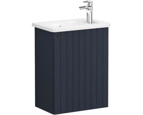 Тумба с раковиной темно-синий матовый 45,5 см R Vitra Root Groove 69203