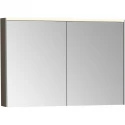 Зеркальный шкаф 102x69,5 см антрацит глянец Vitra Mirrors 66912 Зеркальный шкаф 102x69,5 см антрацит глянец Vitra Mirrors 66912