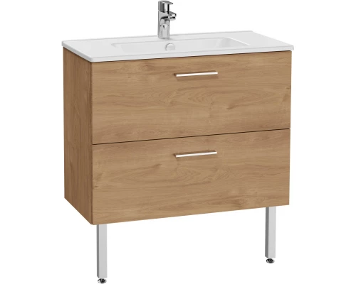 Тумба с раковиной дуб золотой 79,5 см VitrA Mia 67273