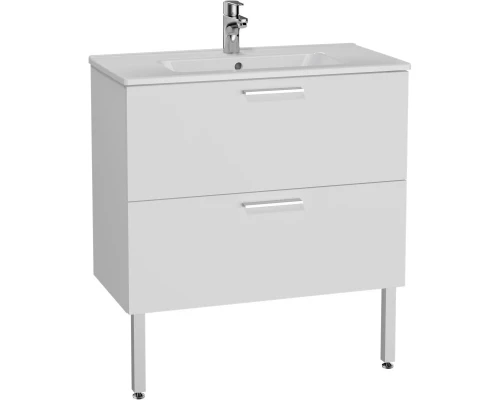 Тумба с раковиной белый глянец 79,5 см VitrA Mia 66109