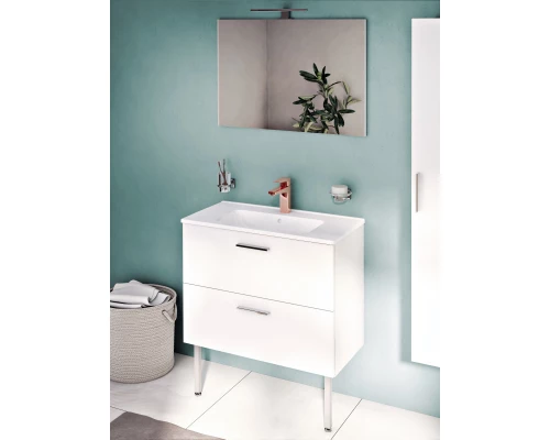 Тумба с раковиной белый глянец 79,5 см VitrA Mia 66109