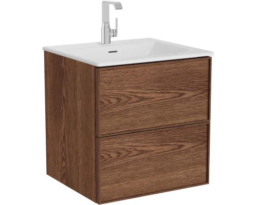 Тумба с раковиной ореховое дерево 59,5 см VitrA Metropole Edge 67154