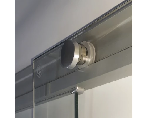 Душевой уголок GUTEWETTER KÜBELE DE019RC 90x80x200 профиль хром матовый