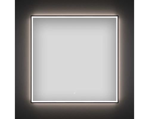Зеркало 50x50 см черный матовый Wellsee 7 Rays’ Spectrum 172200400