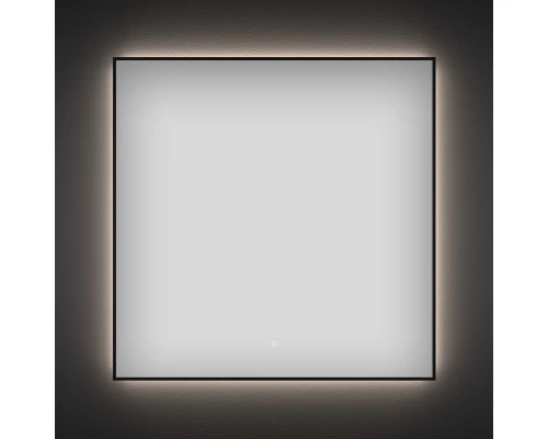 Зеркало 60x60 см черный матовый Wellsee 7 Rays’ Spectrum 172200350