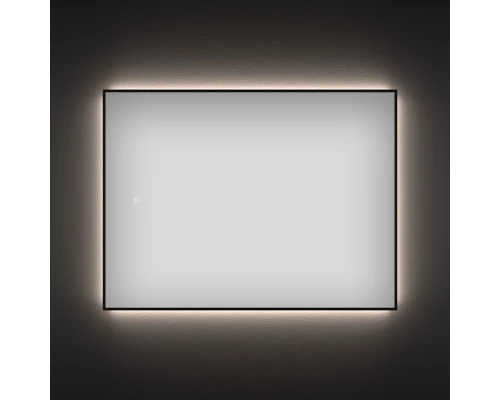Зеркало 70x50 см черный матовый Wellsee 7 Rays’ Spectrum 172200870