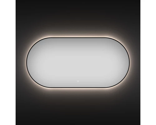 Зеркало 120x60 см черный матовый Wellsee 7 Rays’ Spectrum 172201570