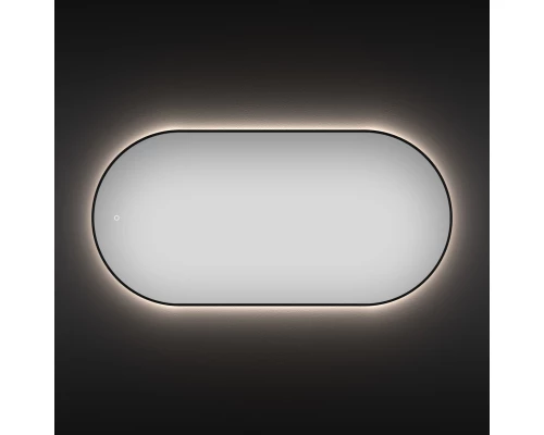 Зеркало 80x40 см черный матовый Wellsee 7 Rays’ Spectrum 172201510