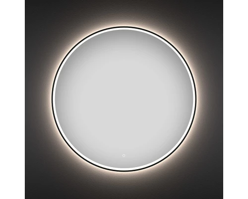 Зеркало 60x60 см черный матовый Wellsee 7 Rays’ Spectrum 172200200