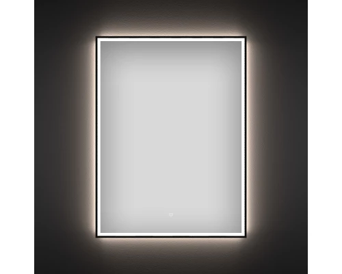 Зеркало 50x60 см черный матовый Wellsee 7 Rays’ Spectrum 172201140