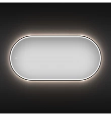 Зеркало 90x50 см черный матовый Wellsee 7 Rays’ Spectrum 172201610