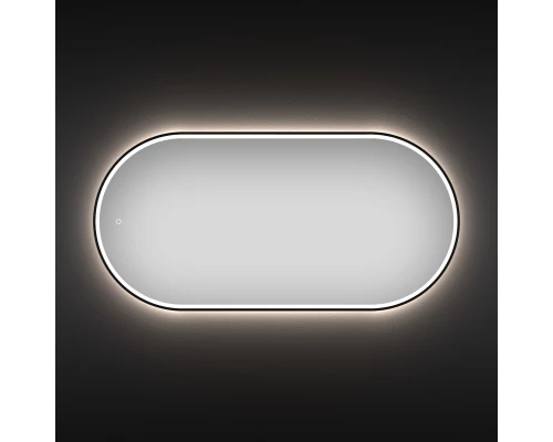 Зеркало 90x50 см черный матовый Wellsee 7 Rays’ Spectrum 172201610