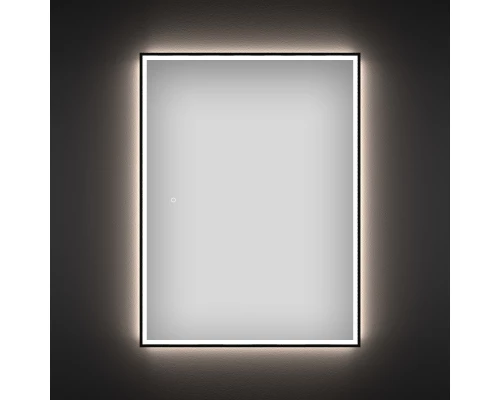 Зеркало 80x100 см черный матовый Wellsee 7 Rays’ Spectrum 172201380