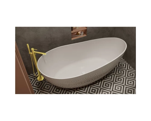 Ванна из литого мрамора 170x75 см Whitecross Ruby 0202.170075.100