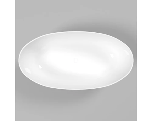 Ванна из литого мрамора 170x87 см Whitecross Diamond 0201.170087.10100