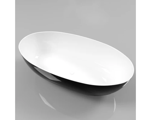 Ванна из литого мрамора 170x87 см Whitecross Diamond 0201.170087.10100