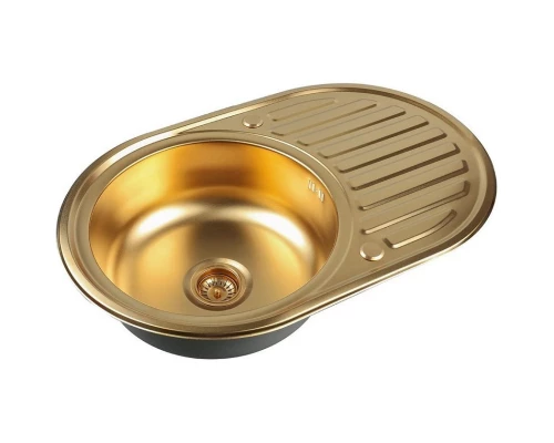 Кухонная мойка Zorg Inox PVD SZR 7750 BRONZE