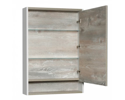 Зеркальный шкаф КАПРИ 60, бетон пайн