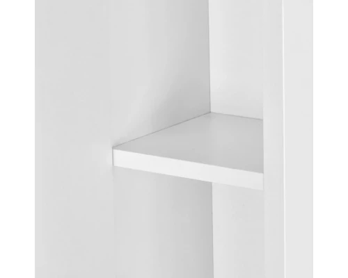 Зеркальный шкаф ПАНДА 50, левый, белый