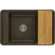 Мойка для кухни  Беллис 78 780x510x250 мм, прямоуг., кофе
