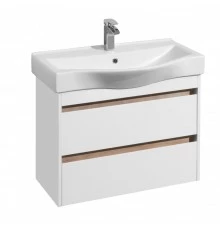 Тумба НОРТОН 80, белая (под раковину БЕВЕРЛИ 80)