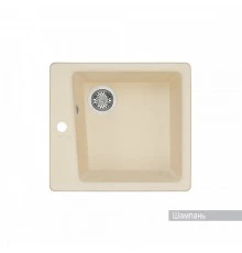 Мойка для кухни  Парма  510x470x175 мм, квадратная, шампань