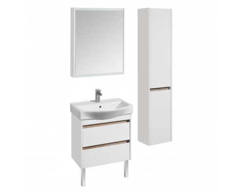 Тумба НОРТОН 65, белая (под раковину БЕВЕРЛИ 65)